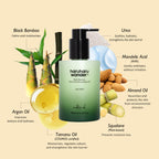 Haruharu Wonder Black Bamboo Daily Smoothing Body Oil 200ml - application