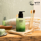 Haruharu Wonder Black Bamboo Daily Smoothing Body Oil 200ml - side view