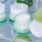 milktouch Hedera Helix Green Hyaluron 6sec Moisture Cream 50ml, face cream featuring fresh non-greasy texture