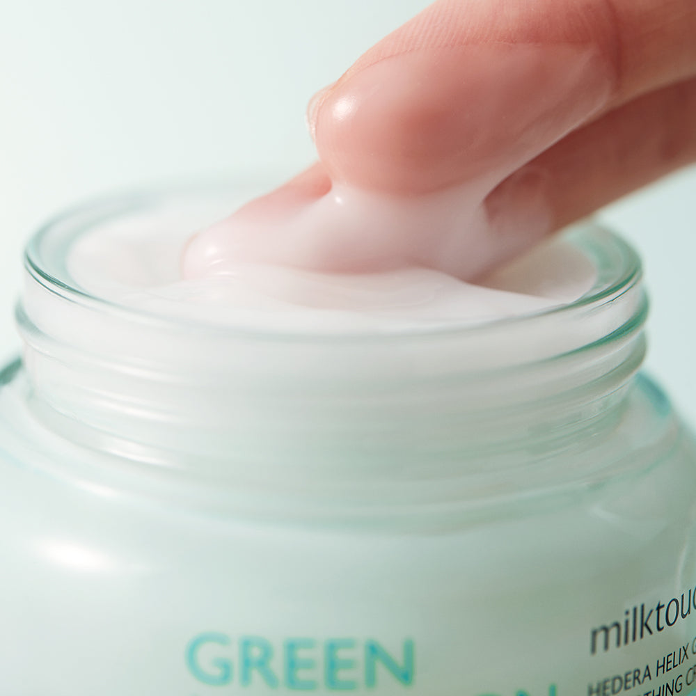 milktouch Hedera Helix Green Hyaluron 6sec Moisture Cream 50ml, face cream featuring smooth makeup base