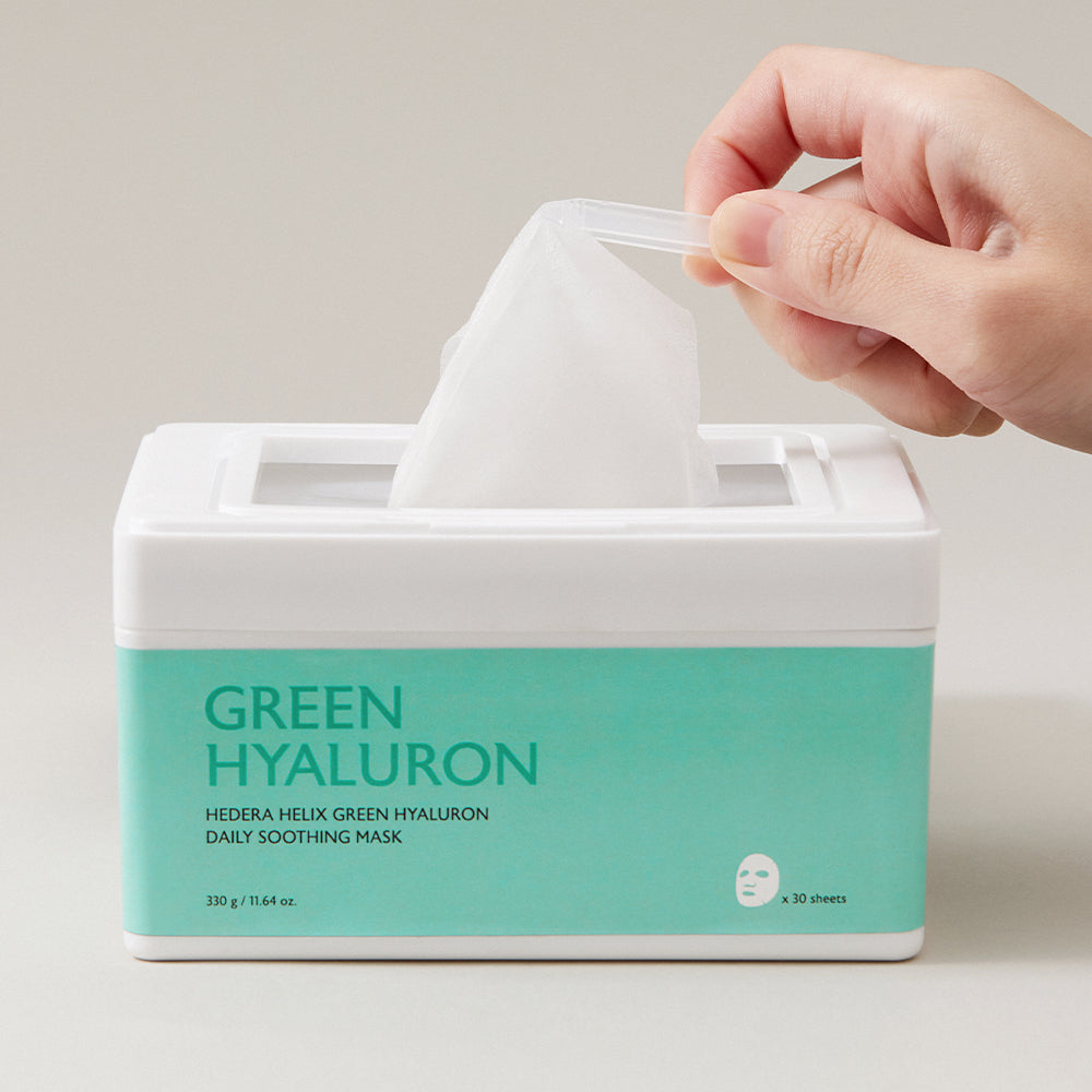 milktouch Hedera Helix Green Hyaluron Daily Soothing Mask