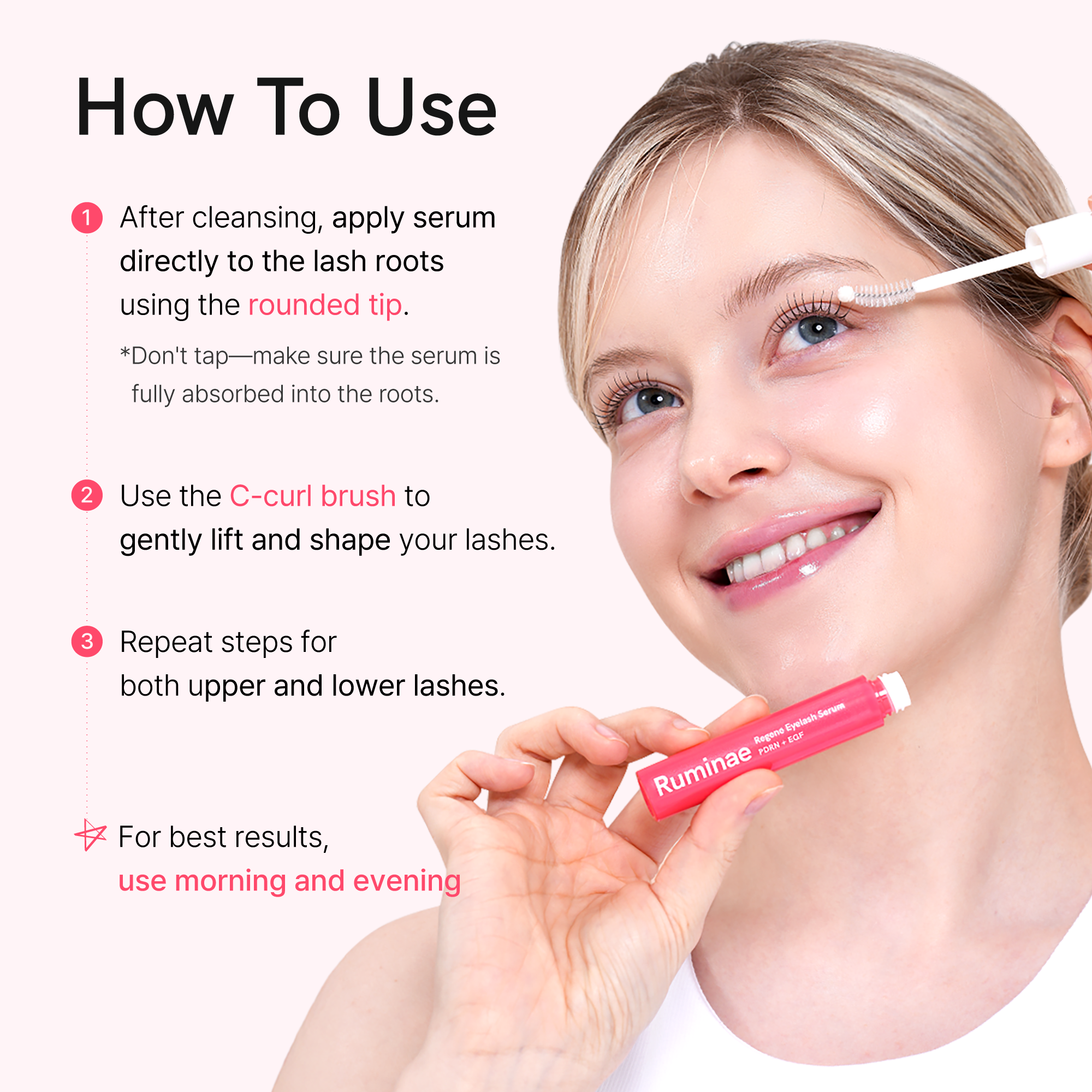 Ruminae Regene Eyelash Serum 10ml
