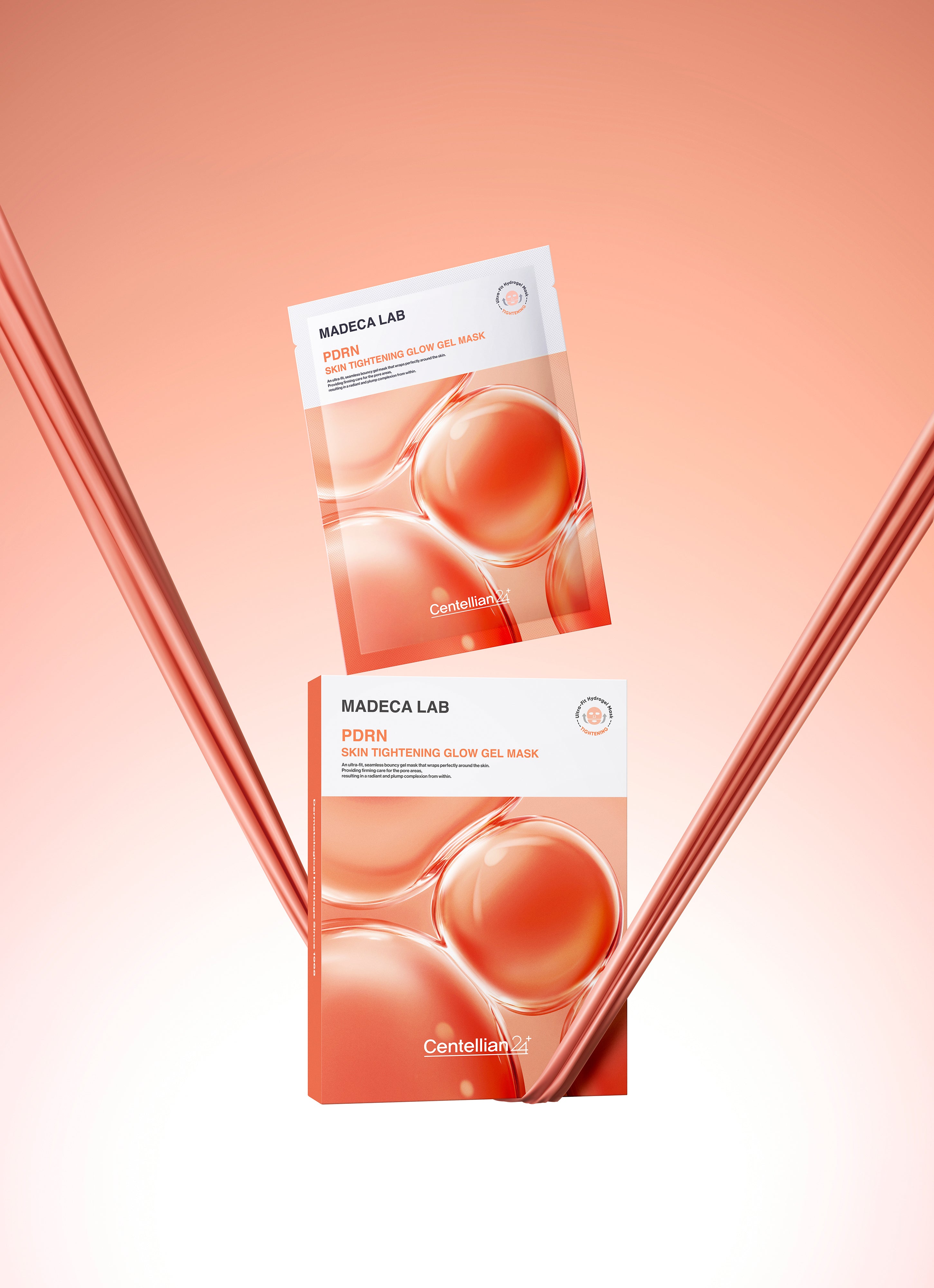 Centellian24 Madeca Lab PDRN Skin Tightening Glow Gel Mask 5ea