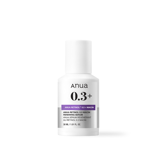 Anua Nano Retinol 0.3% Niacin Renewing Serum 30ml - side view
