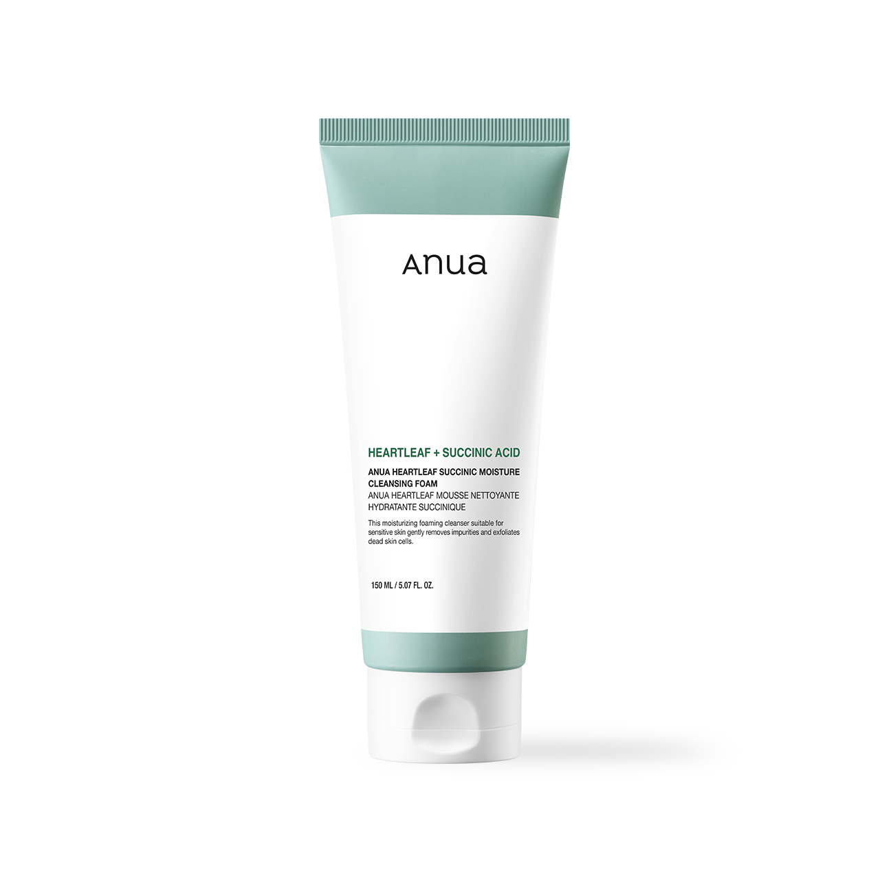 Anua Heartleaf Succinic Moisture Cleansing Foam 150ml - front