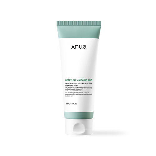 Anua Heartleaf Succinic Moisture Cleansing Foam 150ml - front