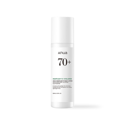 Anua Heartleaf 70% Daily Lotion 200ml - side view