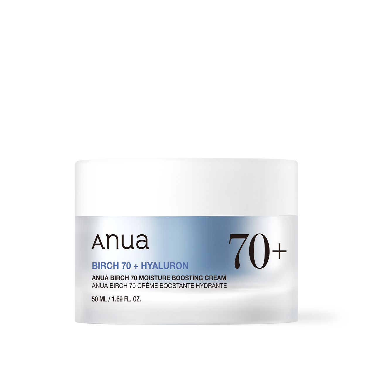 Anua Birch 70 Moisture Boosting Cream 50ml - side view