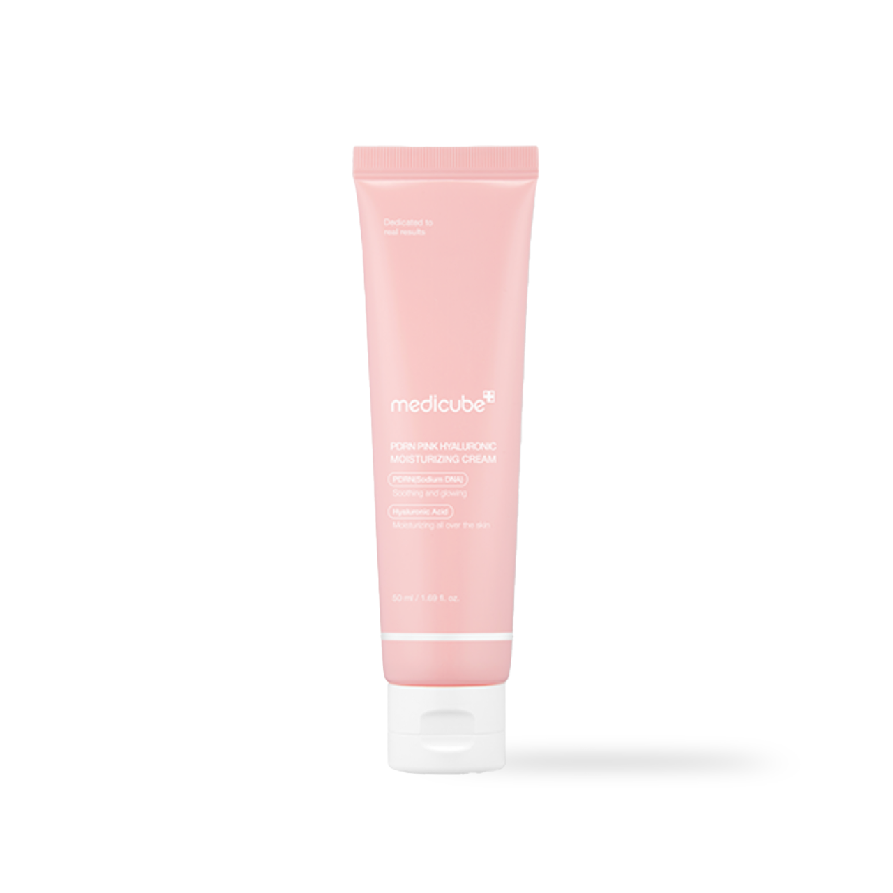 Medicube PDRN Pink Hyaluronic Moisturizing Cream - side view