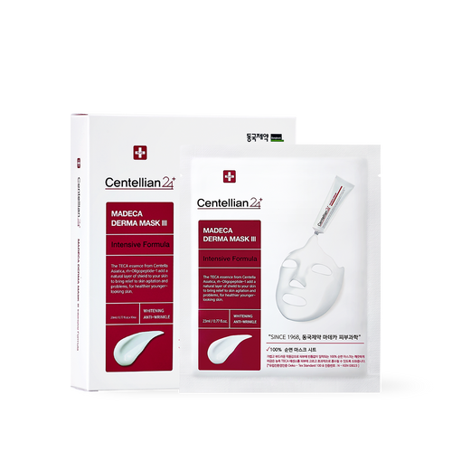 Centellian24 Madeca Derma Mask III Intensive Formula 10pcs - intensive TECA sheet masks