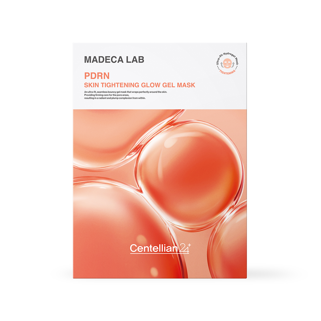 Centellian24 Madeca Lab PDRN Skin Tightening Glow Gel Mask 5EA - side view