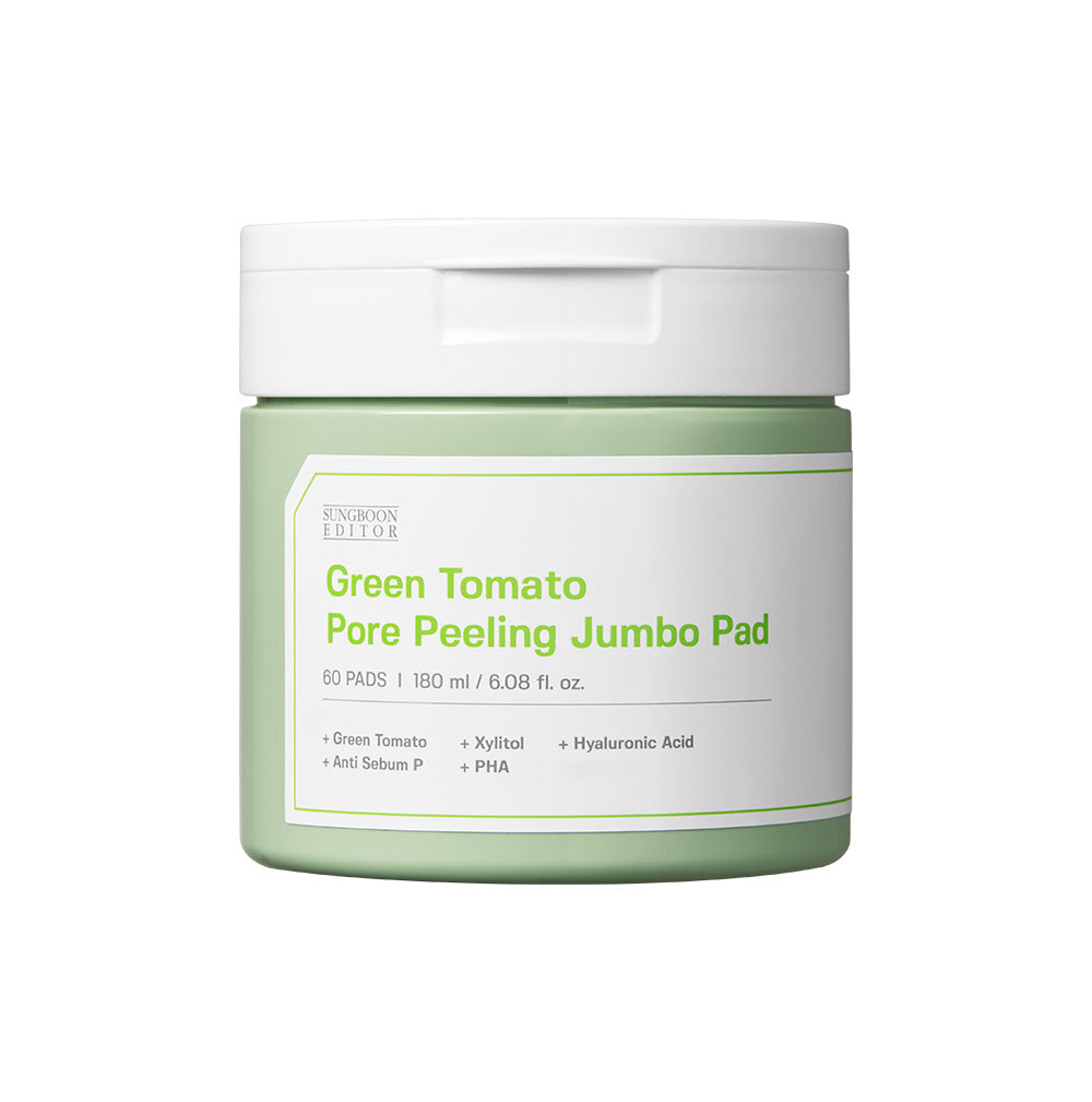 SUNGBOON EDITOR Green Tomato Pore Peeling Jumbo Pad