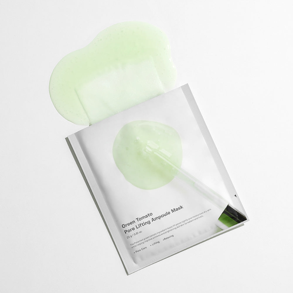 SUNGBOON EDITOR Green Tomato Pore Lifting Ampoule Mask x 10