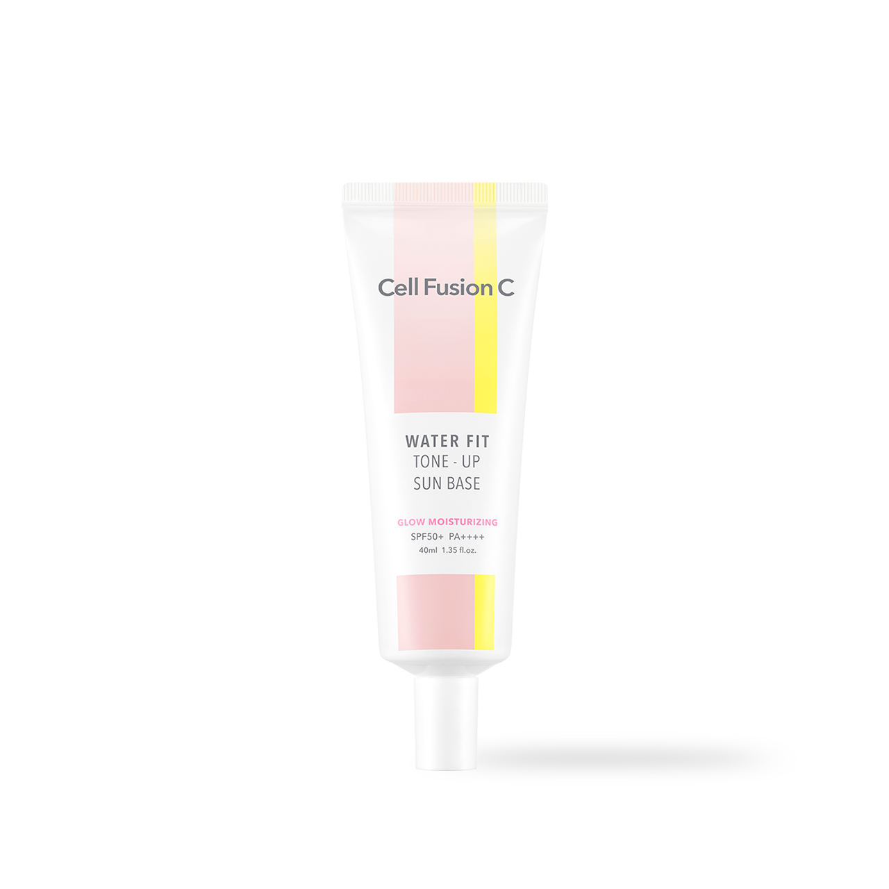 Cell Fusion C Water Fit Tone-Up Sun Base SPF 50+/ PA++++ 40ml, formula texture and finish