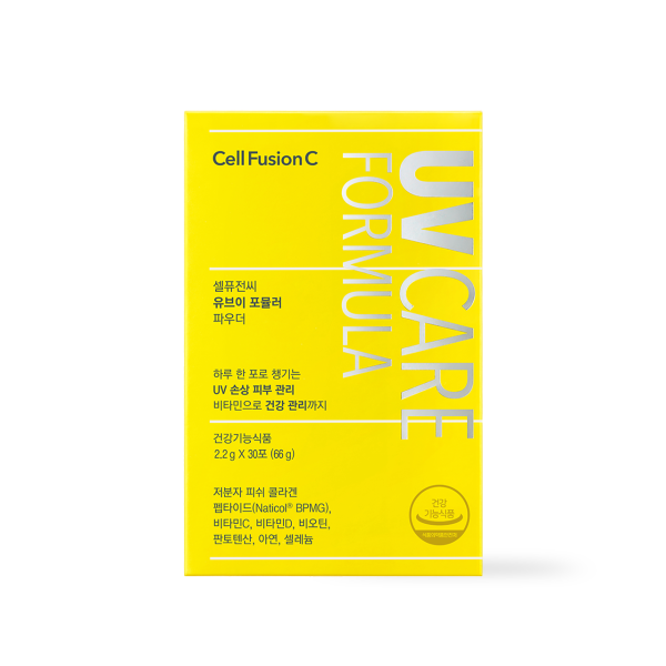 Cell Fusion C UV Formula Powder 2.2g*30ea, product packaging and full size