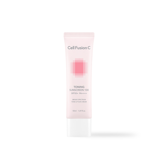 Cell Fusion C Toning Sunscreen 100 SPF50+/PA++++ 50ml, formula texture and finish
