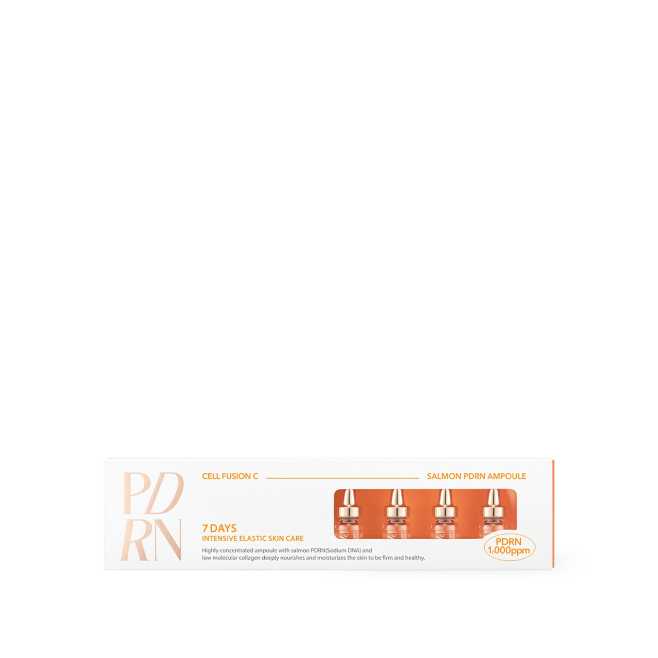 Cell Fusion C Salmon PDRN Ampoule 2ml*7ea, formula texture and finish