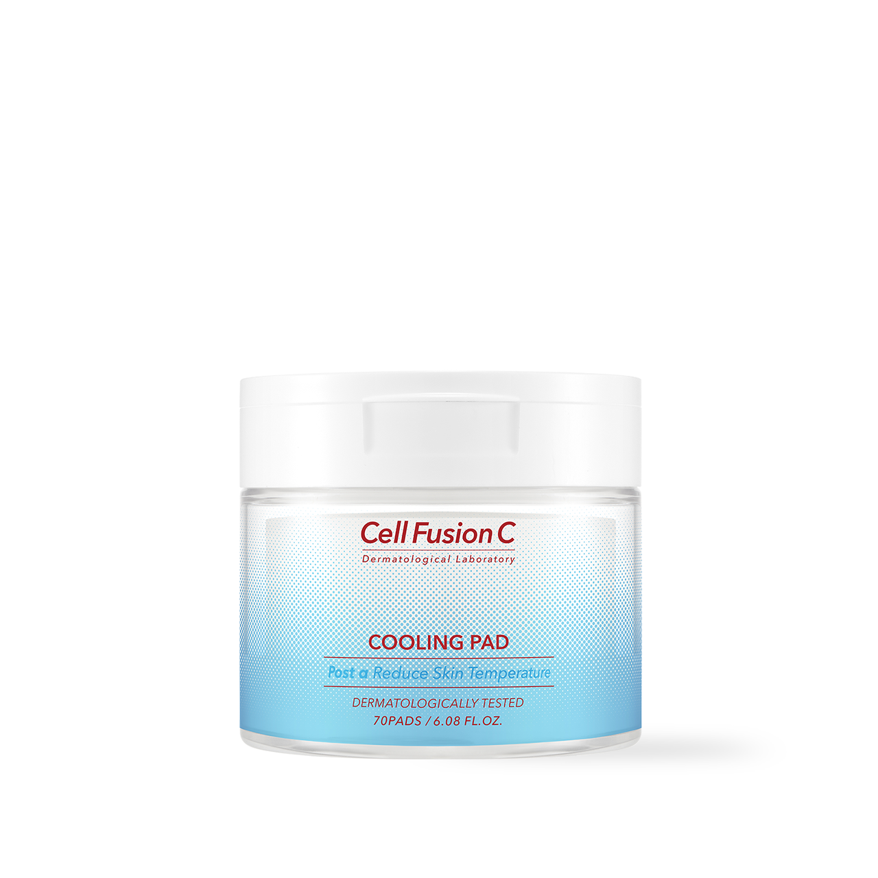 Cell Fusion C Post Alpha Cooling Pad - 70 Pads, formula texture and finish