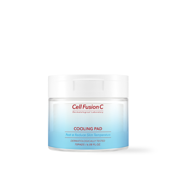 Cell Fusion C Post Alpha Cooling Pad - 70 Pads, product packaging and full size