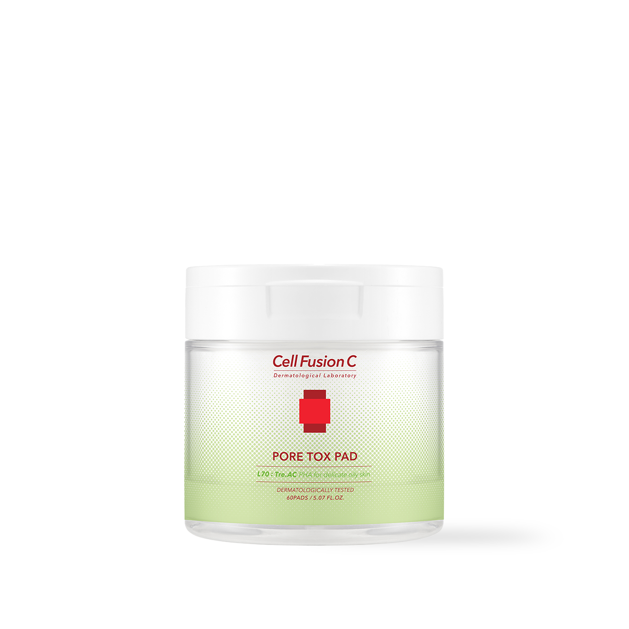 Cell Fusion C Pore Tox Pad - 60 pads, formula texture and finish