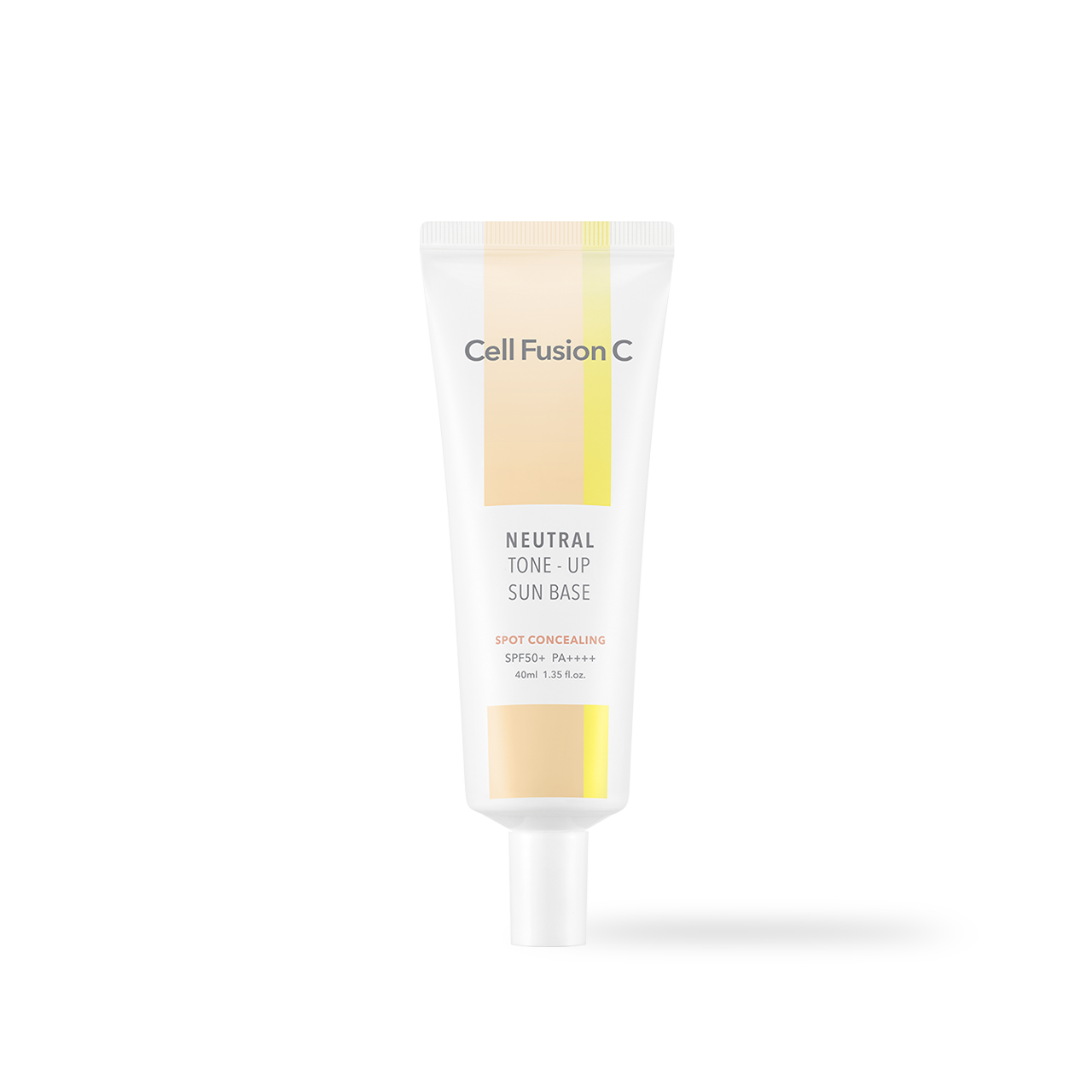 Cell Fusion C Neutral Tone-Up Sun Base SPF 50+/ PA++++ 40ml, formula texture and finish