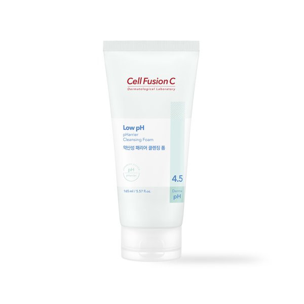 Cell Fusion C Low ph pHarrier Cleansing Foam - 165ml, product packaging and full size