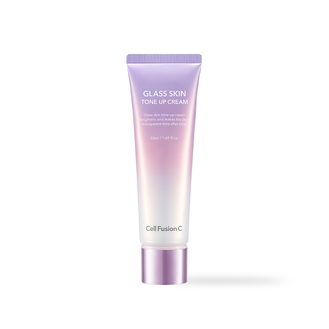 Cell Fusion C Glass Skin Tone Up Cream 50ml, formula texture and finish