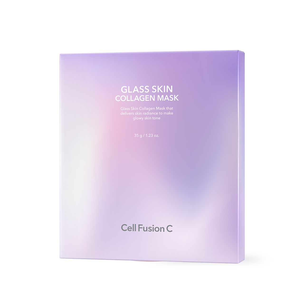 Cell Fusion C Glass Skin Collagen Mask 35g*5ea, formula texture and finish
