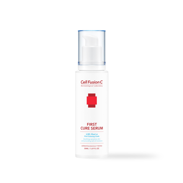 Cell Fusion C First Cure Serum 50ml, product packaging and full size