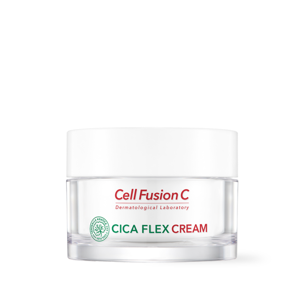 Cell Fusion C Cica Flex Cream 55ml, product packaging and full size