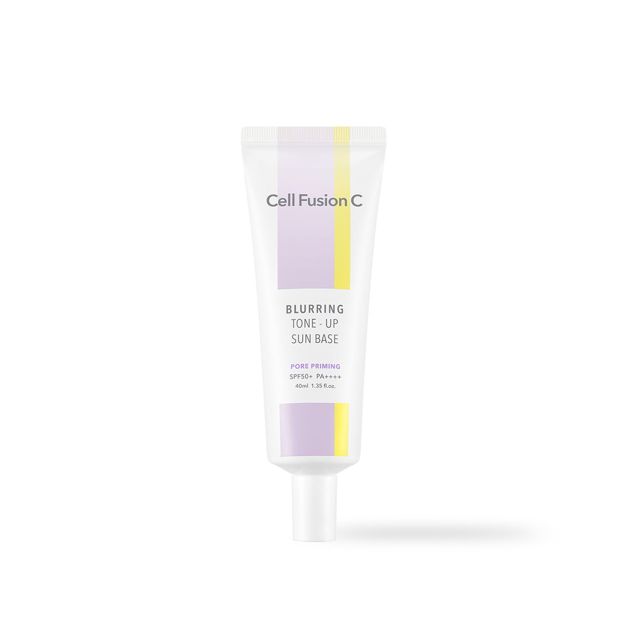 Cell Fusion C Blurring Tone-Up Sun Base SPF 50+/ PA++++ 40ml, formula texture and finish