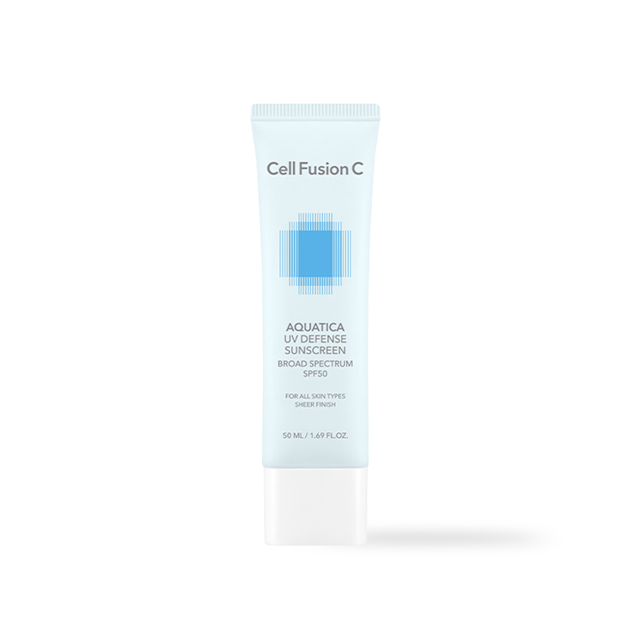 Cell Fusion C Aquatica UV Defense Sunscreen OTC 50ml, hero ingredients and benefits