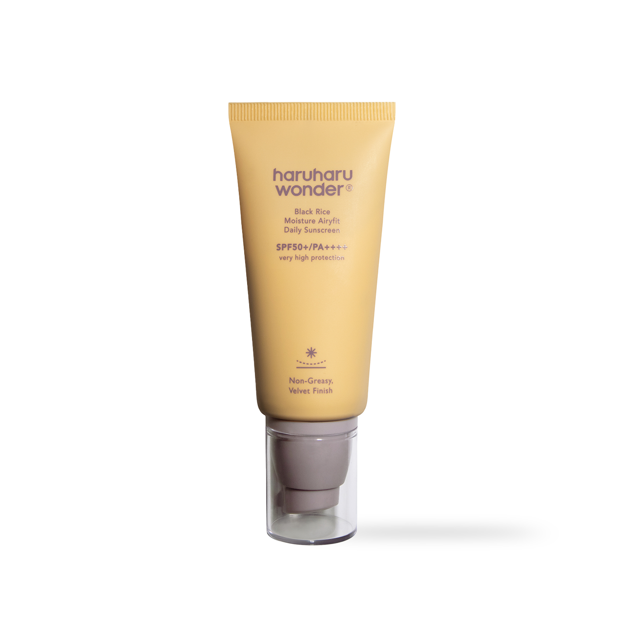 Haruharu Wonder Black Rice Moisture Airyfit Daily Sunscreen SPF50+ 50ml - front