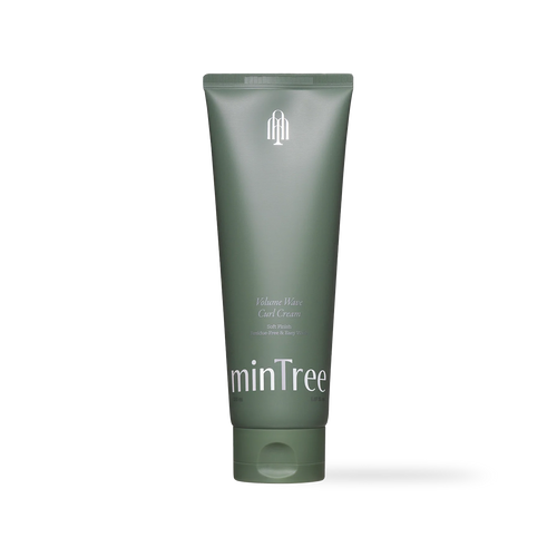 MinTree Volume Wave Curl Cream 150ml, curl cream featuring 150ml silicone-free curl cream