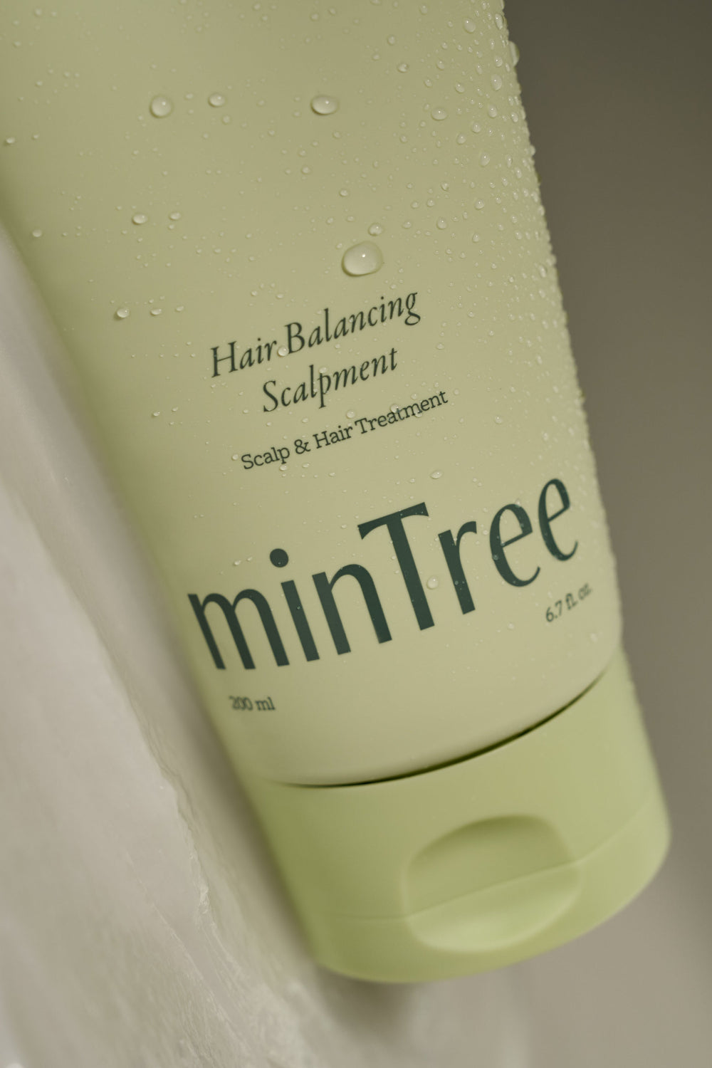 MinTree Hair Balancing Scalpment 200ml, scalp treatment featuring keratin collagen and elastin proteins