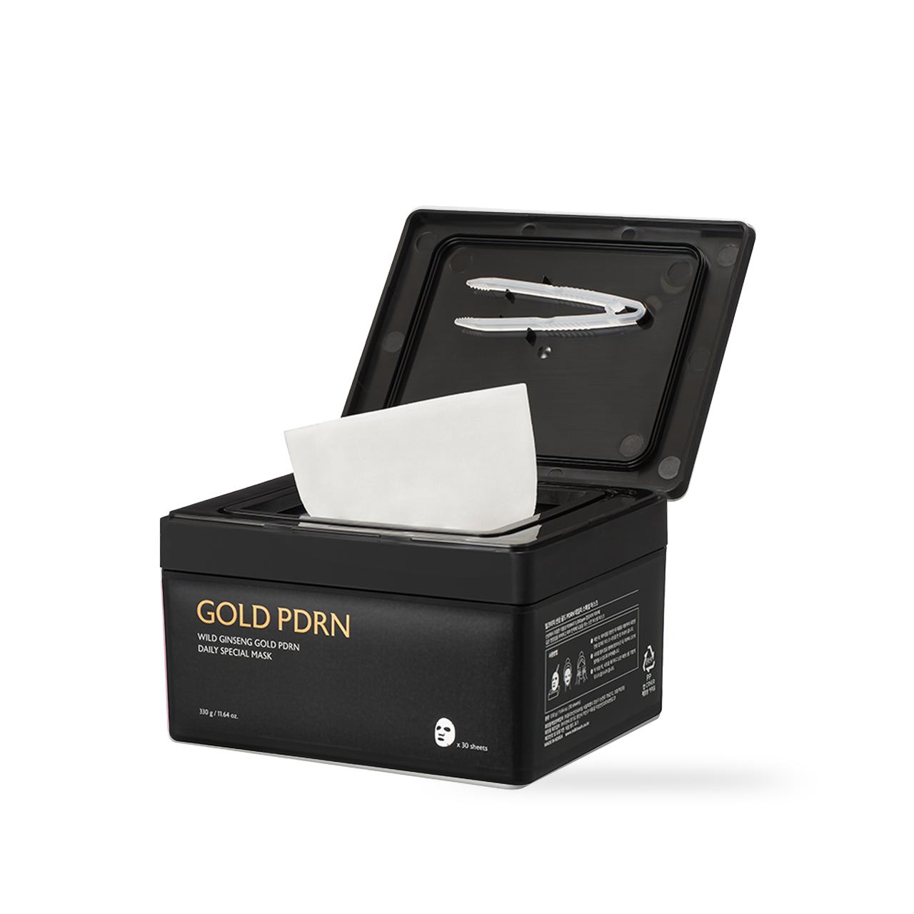 milktouch Wild Ginseng Gold PDRN Daily Special Mask, sheet mask featuring wild ginseng and PDRN formula