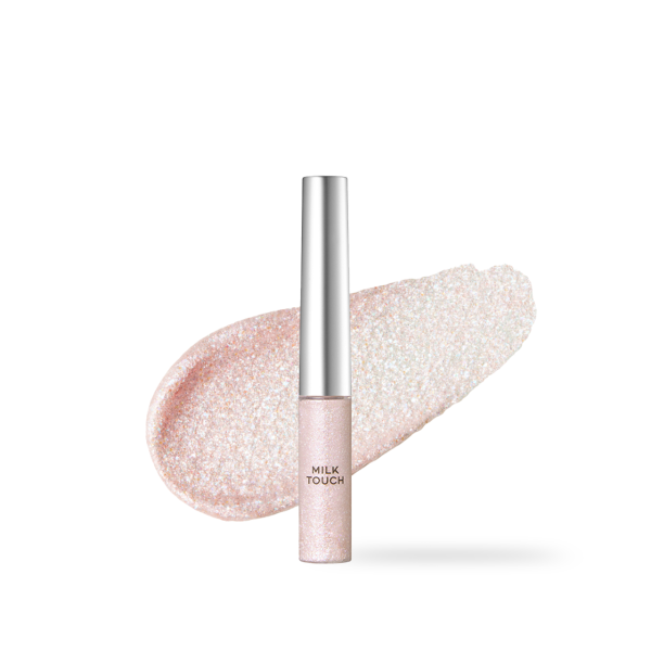 milktouch Fairy Jewel Eye Glitter • Snow Prism Jewelry, eye glitter featuring multidimensional pearl sparkle