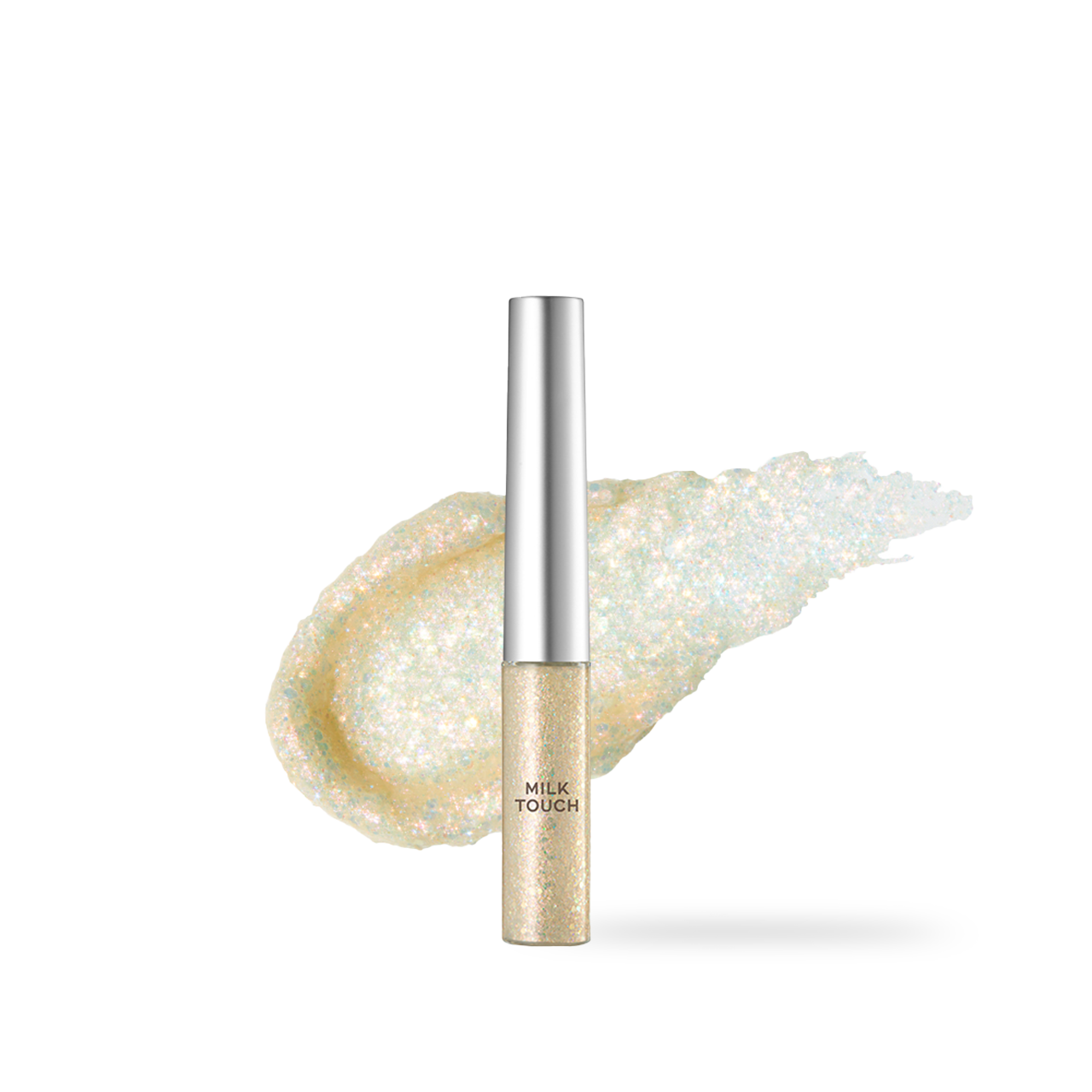 milktouch Fairy Jewel Eye Glitter • Aurora White Jewelry, eye glitter featuring Aurora White Jewelry reflective finish