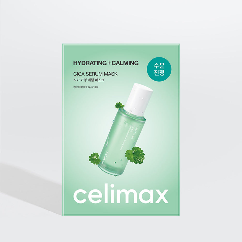 celimax The Real Cica Calming Serum Mask x 10