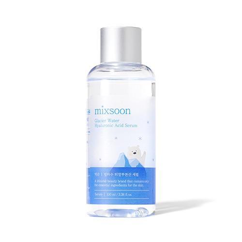 mixsoon Glacier Water Hyaluronic Acid Serum 100ml key benefits for a Korean skincare routine