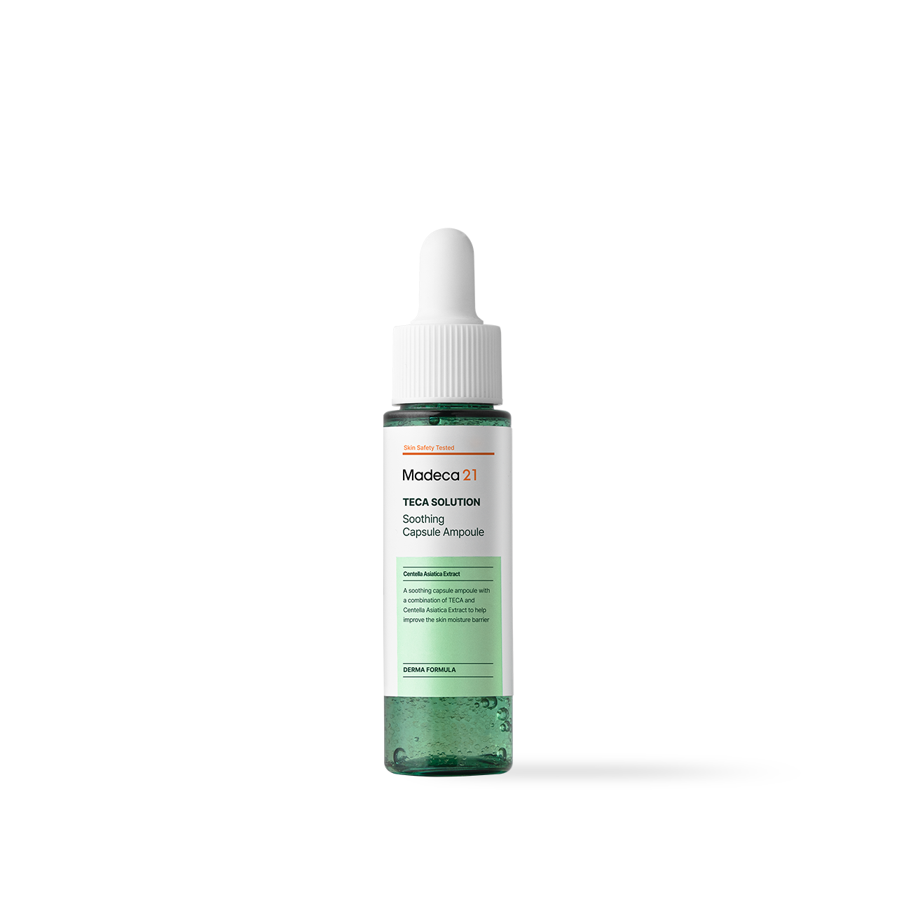 Madeca21 Teca Solution Soothing Capsule Ampoule 30ml - side view