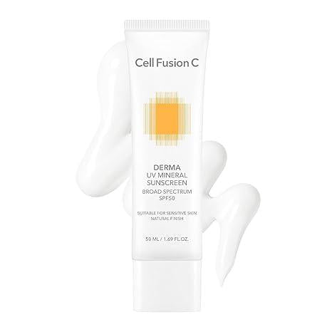 Cell Fusion C Derma UV Mineral Sunscreen 50ml OTC, hero ingredients and benefits