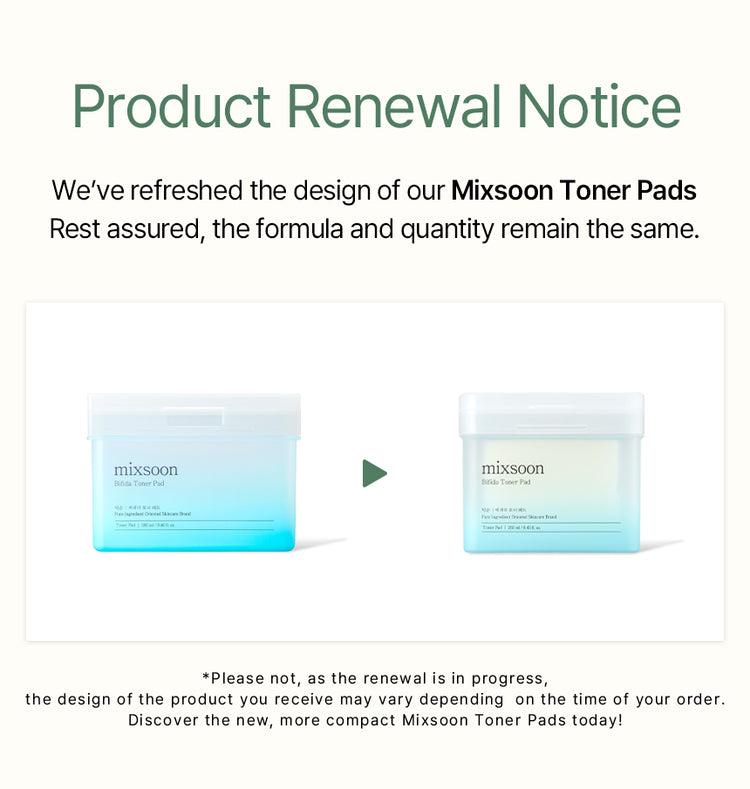 mixsoon Bifida Toner Pad 120ea essence-soaked pad texture and finish