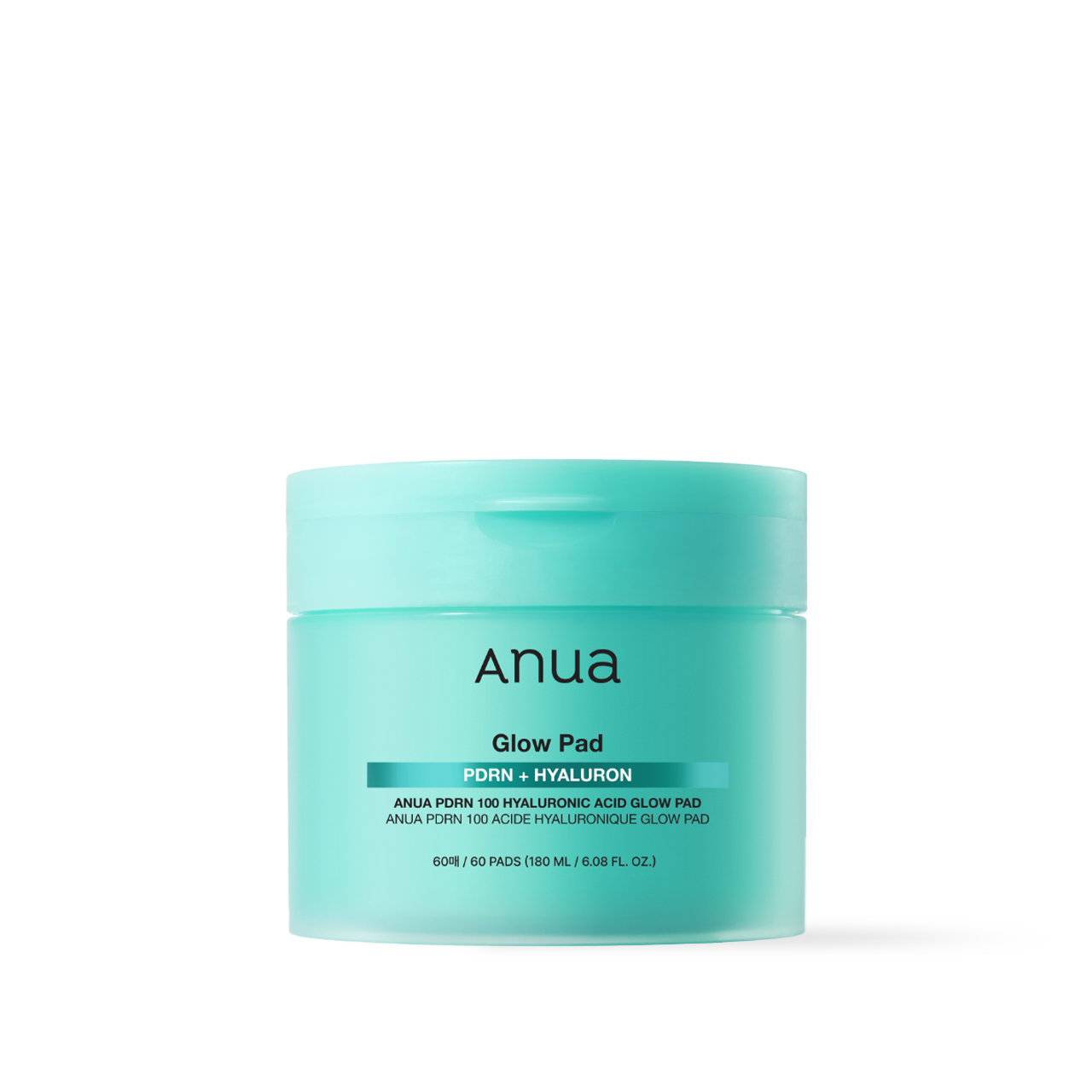 Anua PDRN 100 Hyaluronic Acid Glow Pad 60ea - dual texture
