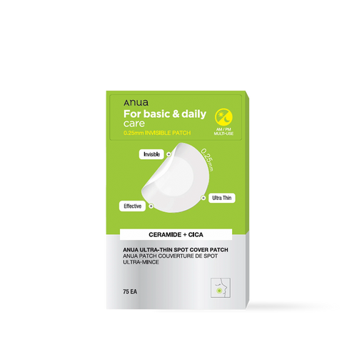 Anua Ultra Thin Spot Cover Patch 75ea - patch sizes