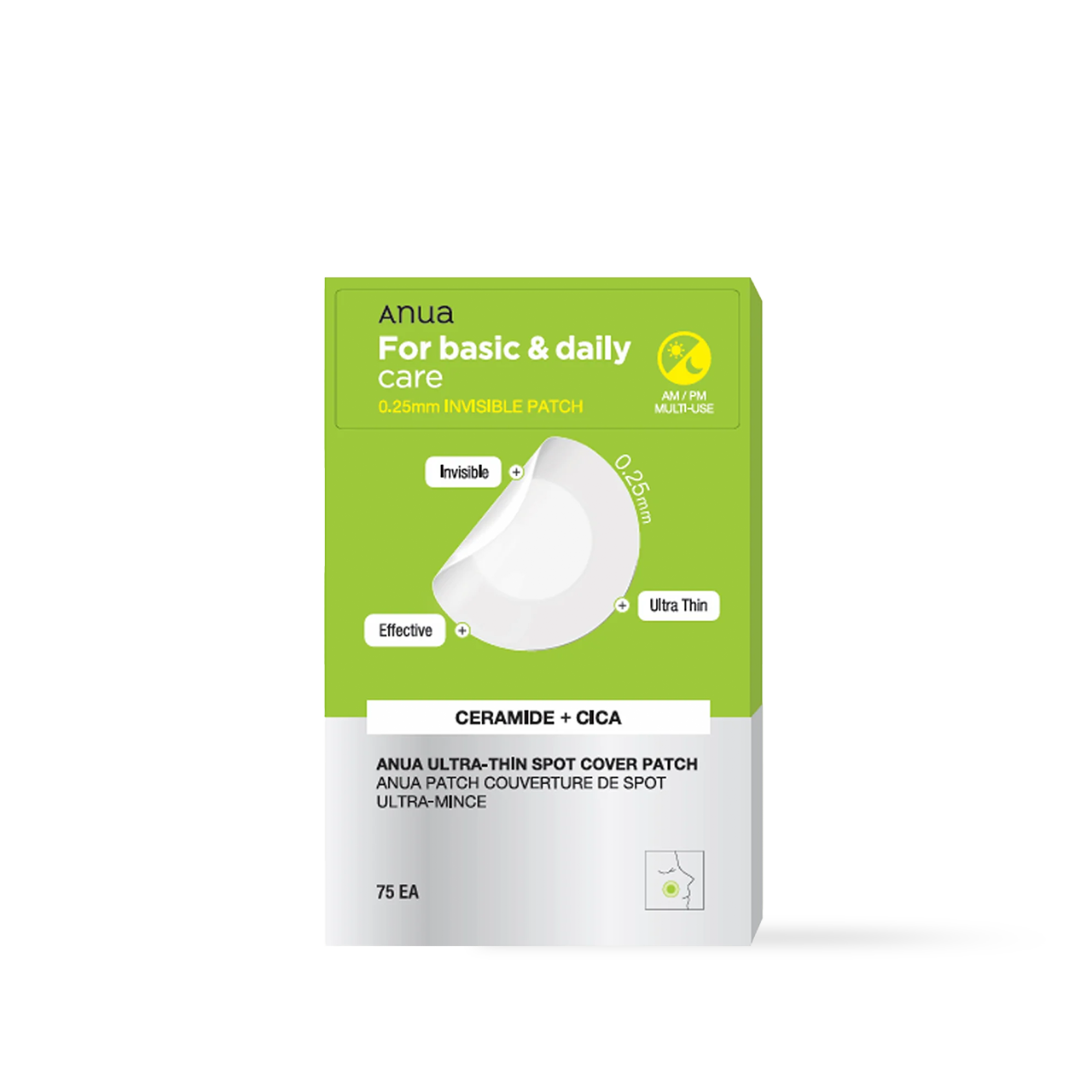 Anua Ultra Thin Spot Cover Patch 75ea - front