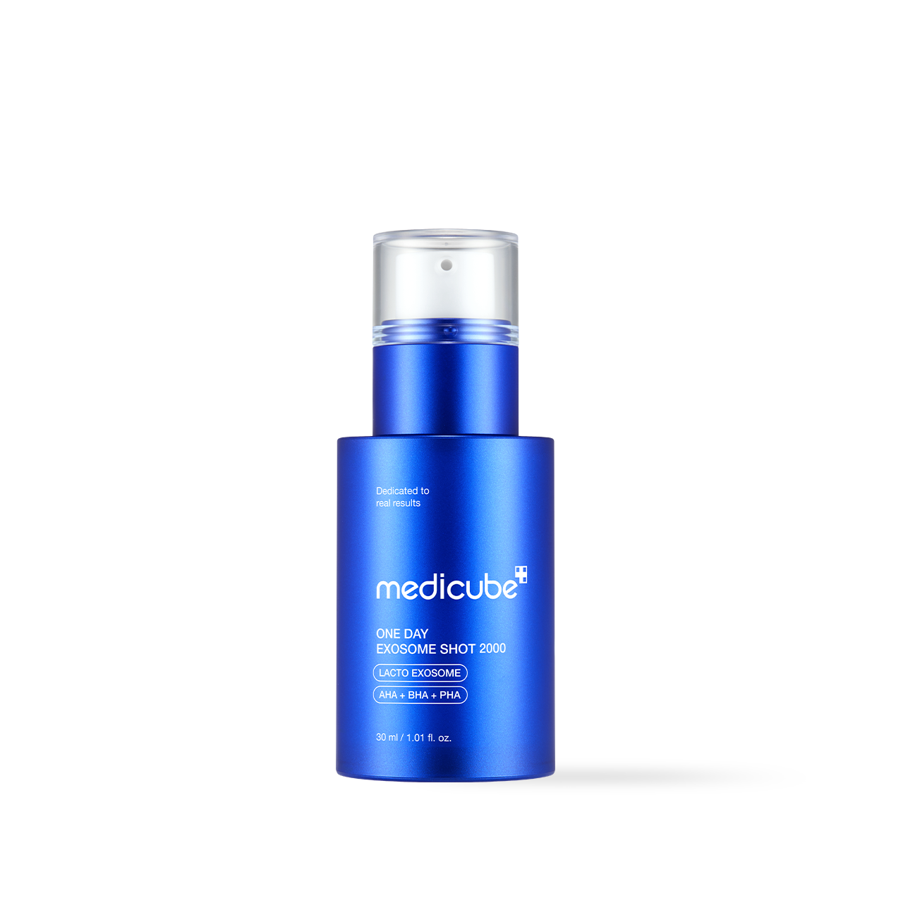 Medicube One Day Exosome Shot Pore Serum 2000 30ml - side view