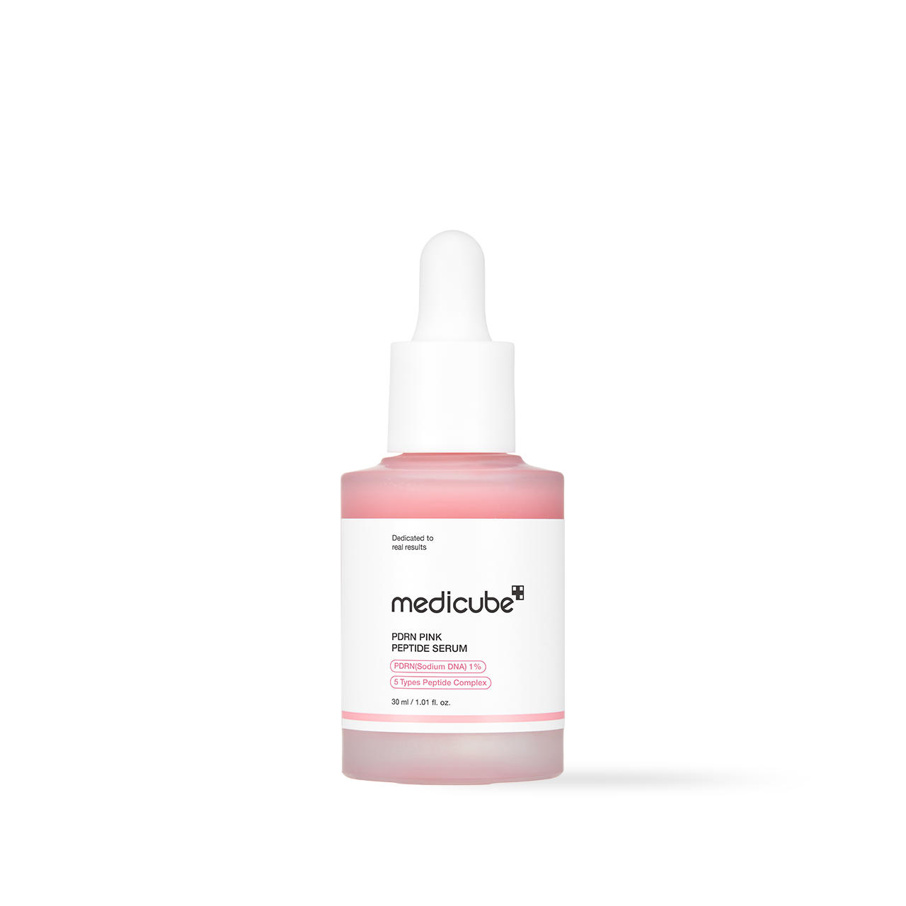 Medicube PDRN Pink Peptide Serum 30ml - side view