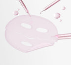 Medicube PDRN Pink Collagen Gel Mask 4P - mask applied