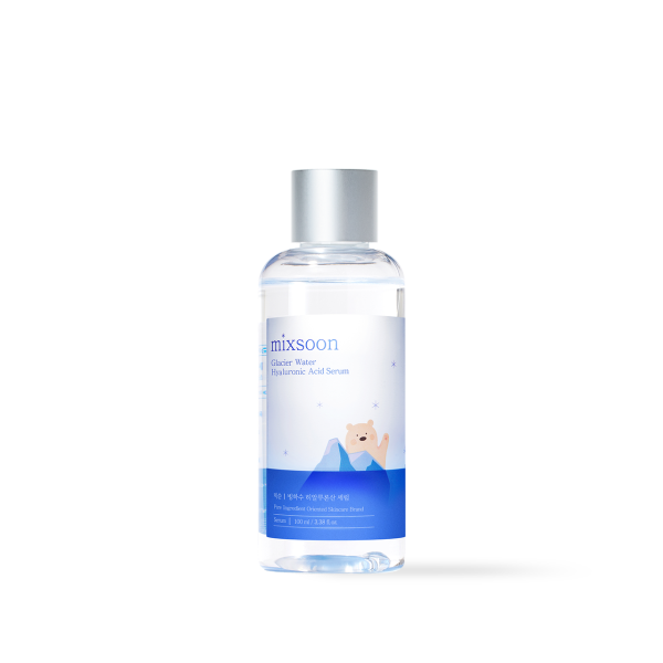 mixsoon Glacier Water Hyaluronic Acid Serum 100ml product packaging